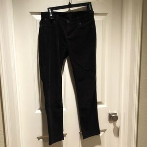 Talbots Black Corduroy Trousers